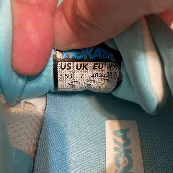 Hoka One One Bondi 8 Women's Size 8.5 B Frost Rose Gold Shoes 1127952 FTRS - Picture 8 of 9